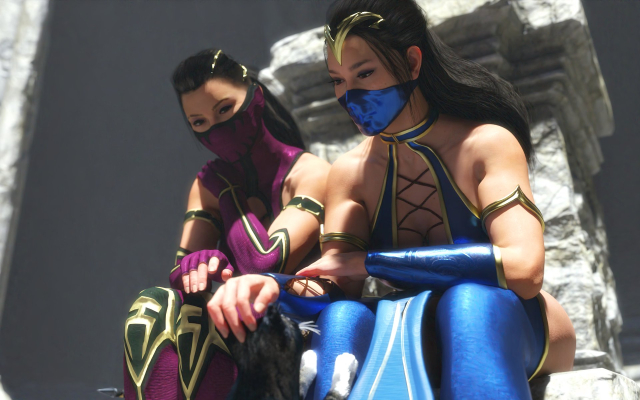 kitana,mileena