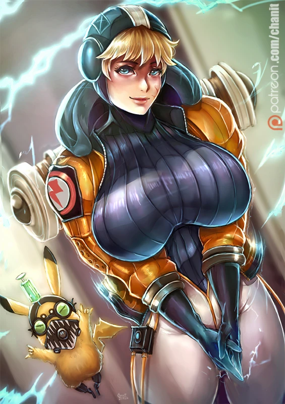 octane (apex legends),pikachu,wattson (apex legends)