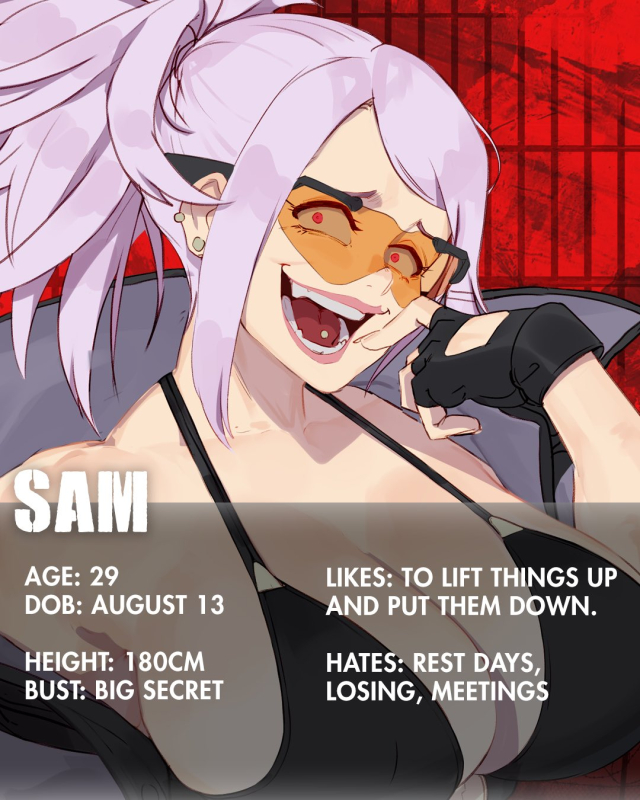 original character,sam (waifusplit)