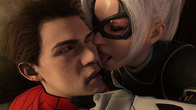 black cat (marvel),felicia hardy,peter parker,spider-man