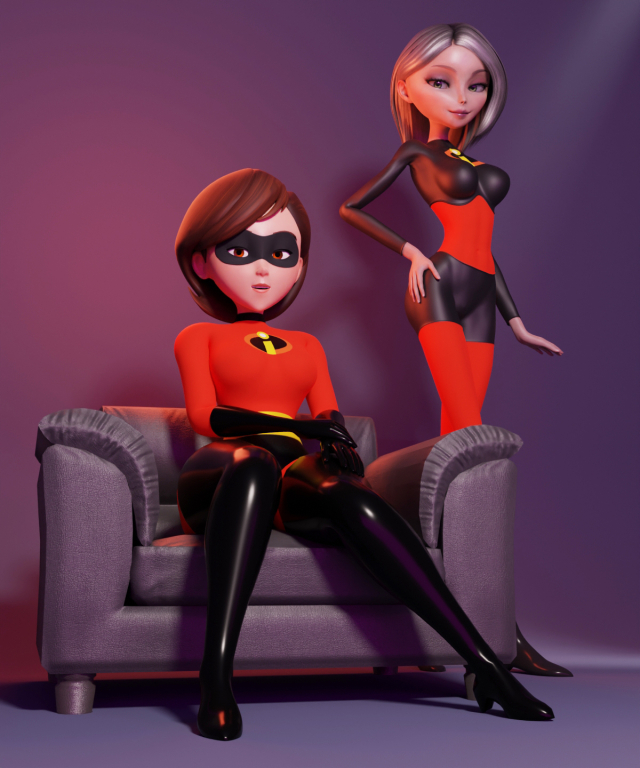 elastigirl,helen parr,mirage (the incredibles)