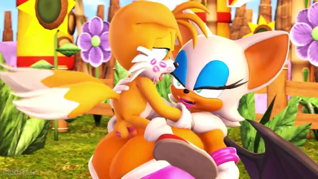 mobian (species),rouge the bat,tails the fox