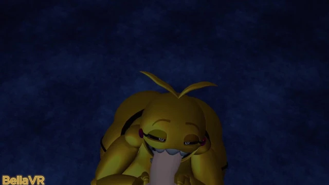 toy chica (cyanu),toy chica (fnaf)