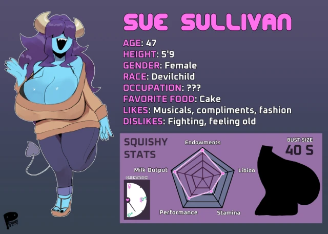 original character,sue (peculiart)