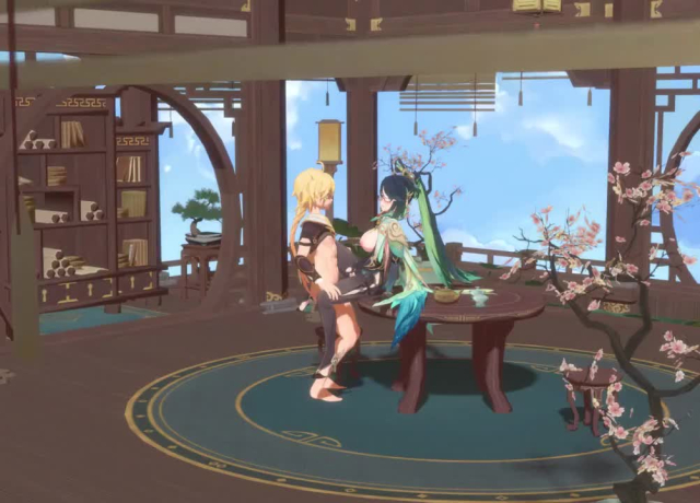 aether (genshin impact),xianyun (genshin impact)