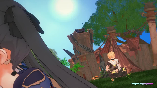 aether (genshin impact),eula (genshin impact),hilichurls (species),mona (genshin impact),rosaria (genshin impact)