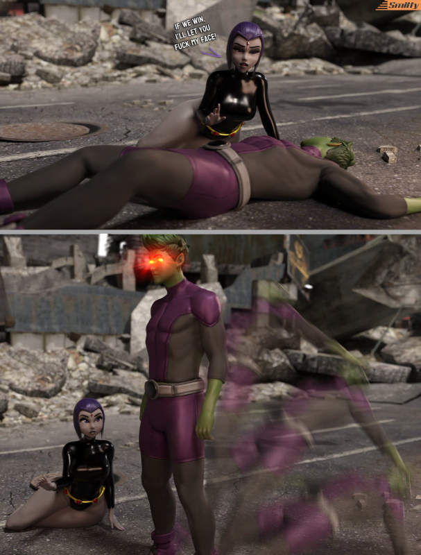 beast boy,garfield logan,rachel roth,raven (dc)
