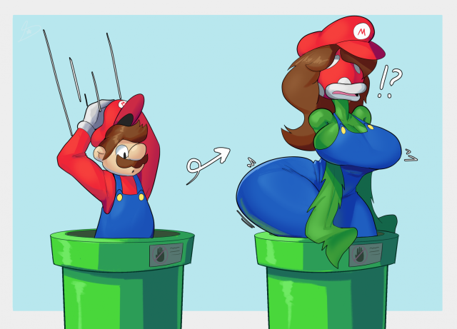 mario,piranha plant