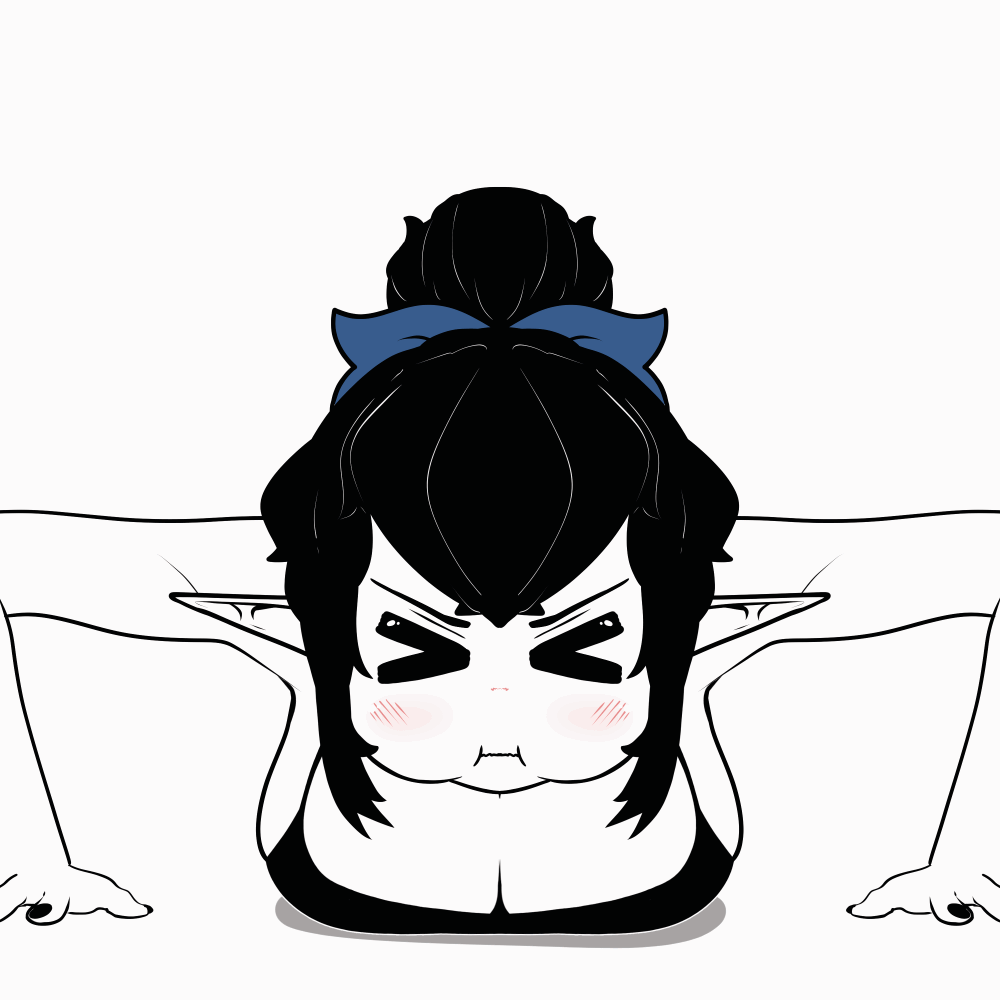lani (gray scaling),oc,original character
