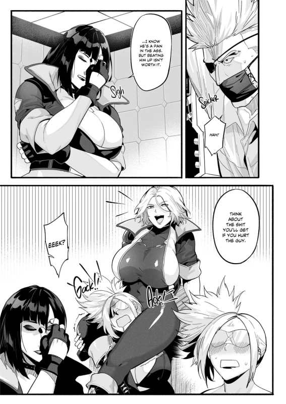 judy (waifusplit),miss hazard,original character,original characters,sam (waifusplit)
