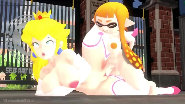 inkling,inkling girl,princess peach
