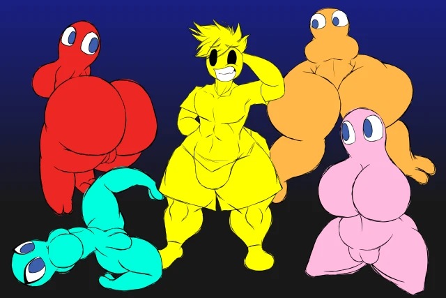 blinky (pac-man),clyde (pac-man),inky (pac-man),pac-man,pinky (pac-man)