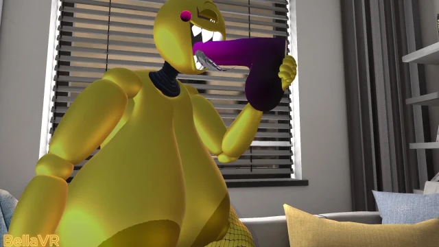 toy chica (cyanu),toy chica (fnaf)
