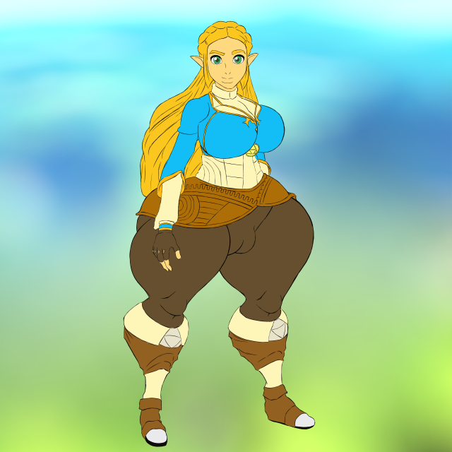 princess zelda,zelda (breath of the wild)