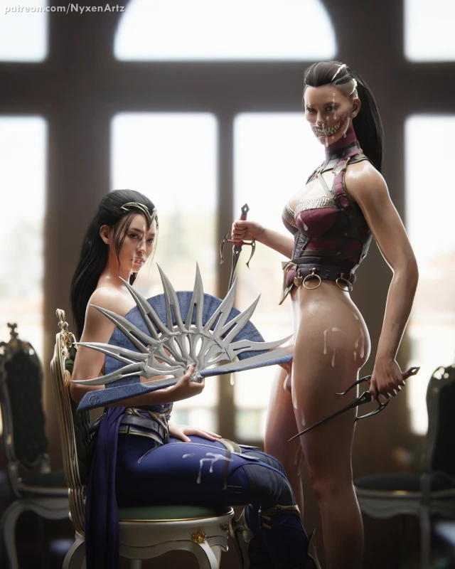 kitana,mileena