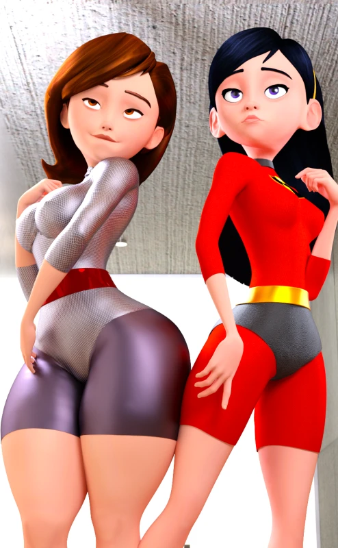 elastigirl,helen parr,violet parr