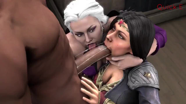 diana prince,sindel,twindel,wonder woman,wonder woman (injustice)