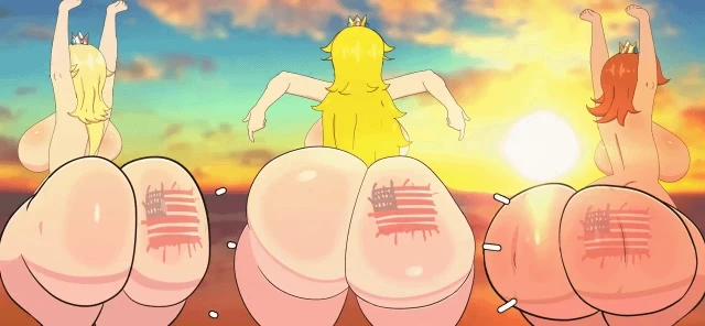 princess daisy,princess peach,princess rosalina