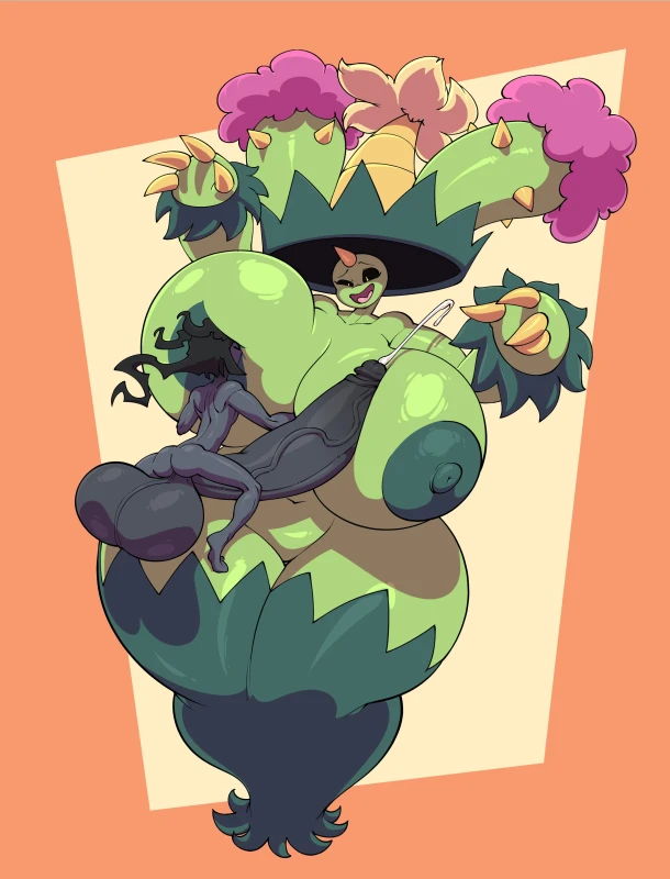 adriana (rubyqm),coal (gomibin),ludicolo,maractus,marshadow,oc,original character,original characters,pokemon (species)