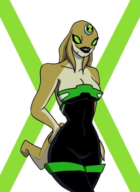 brenda tennyson,spitter (ben 10)