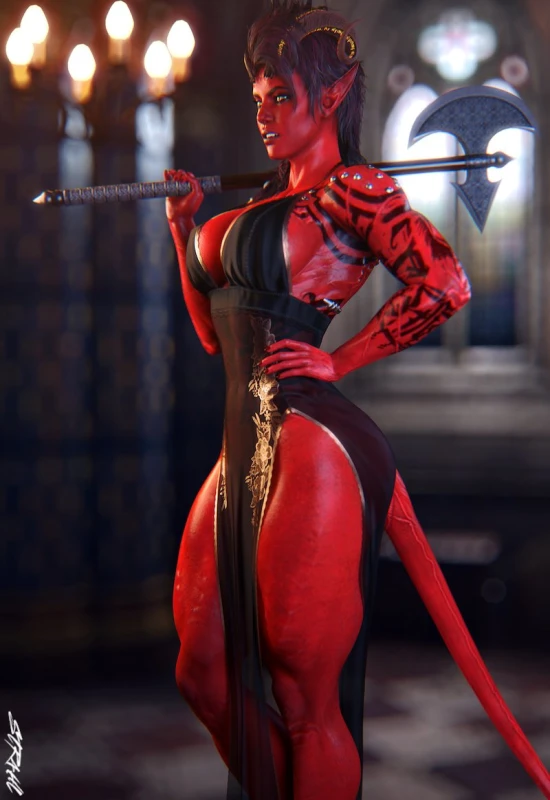 karlach,tiefling