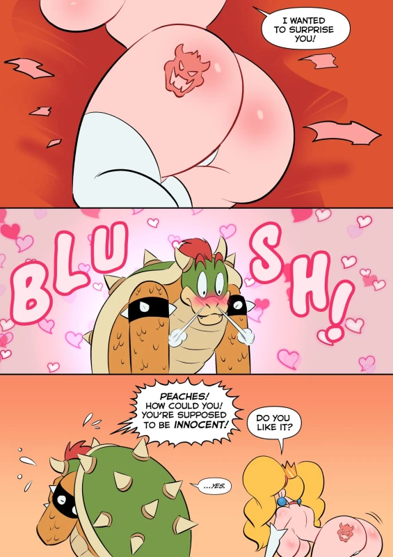 bowser,princess peach