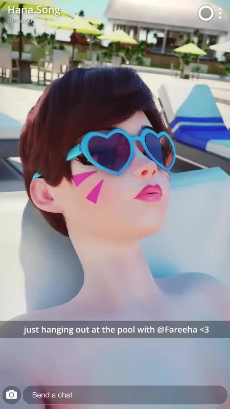 d.va,pharah,waveracer d.va