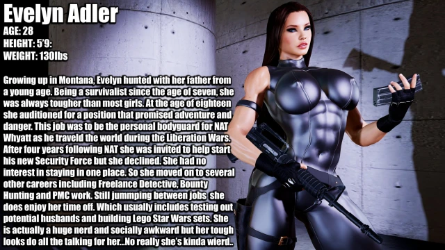 evelyn adler,original character