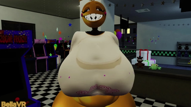 toy chica (cyanu),toy chica (fnaf)