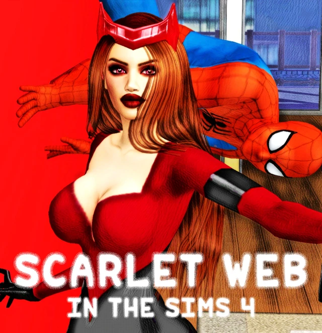 peter parker,scarlet witch,spider-man,wanda maximoff