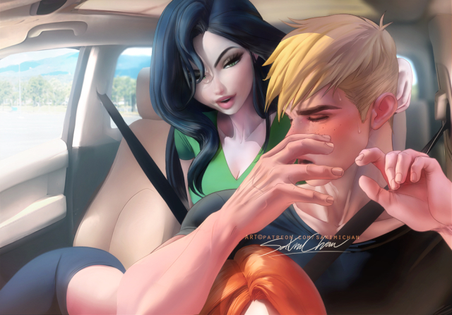 kimberly ann possible,ron stoppable,shego