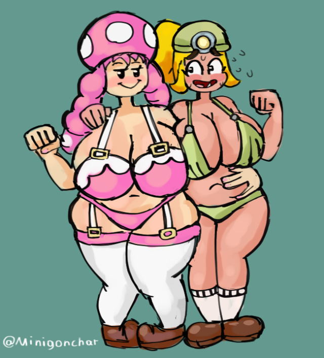 goombella,toadette