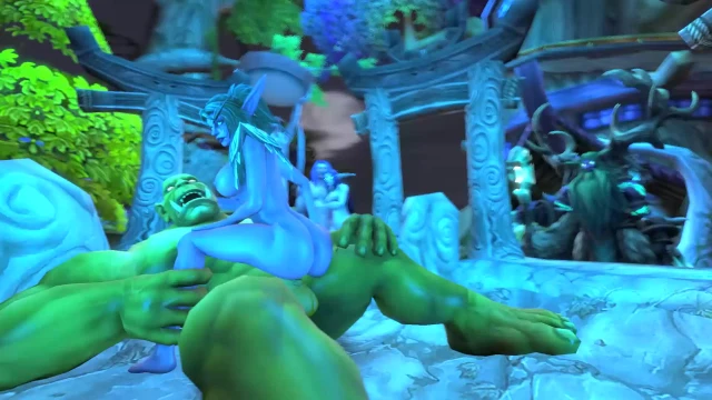 malfurion stormrage,night elf,orc (warcraft),tyrande whisperwind