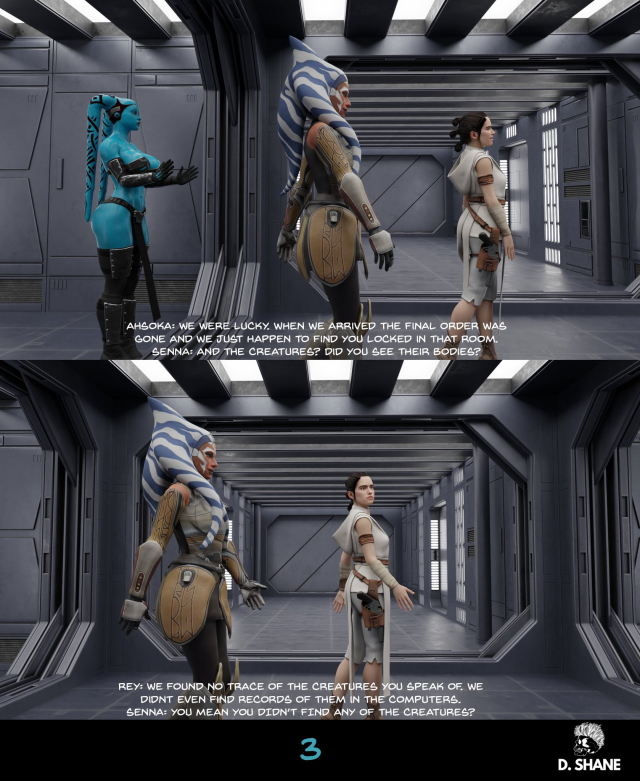 ahsoka tano,original character,rey,senna ghura,togruta,twi'lek
