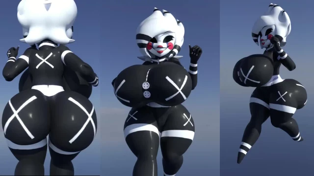 marie (cally3d),marie (cryptia),marionette (fnaf),puppet (cally3d),puppet (fnaf)