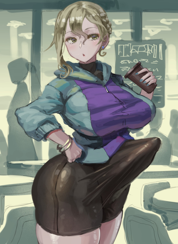original character,parka-chan (kazo)