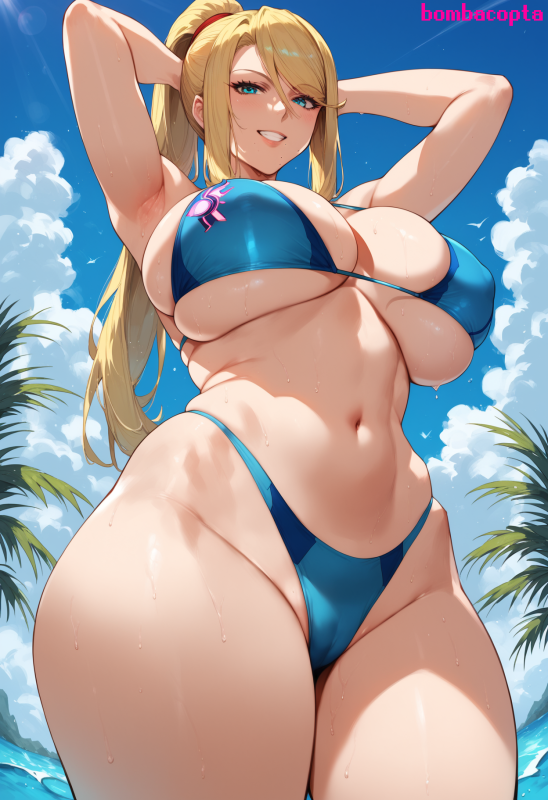samus aran,zero suit samus