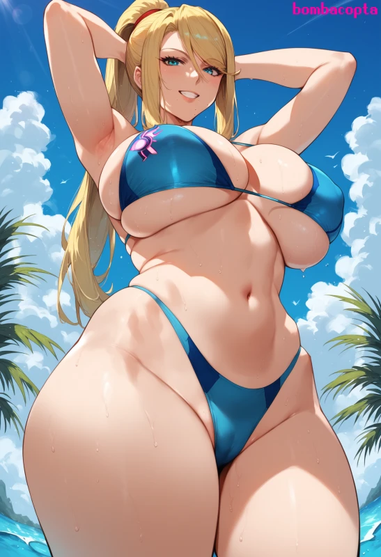 samus aran,zero suit samus