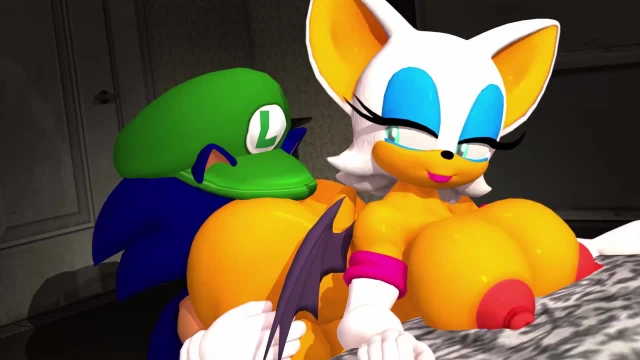 jooigi (playcustomdelivery),oc,original character,rouge the bat,sonic the hedgehog