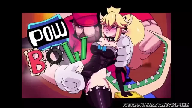 bowsette,mario