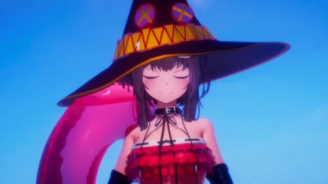 megumin,satou kazuma,yunyun (konosuba)