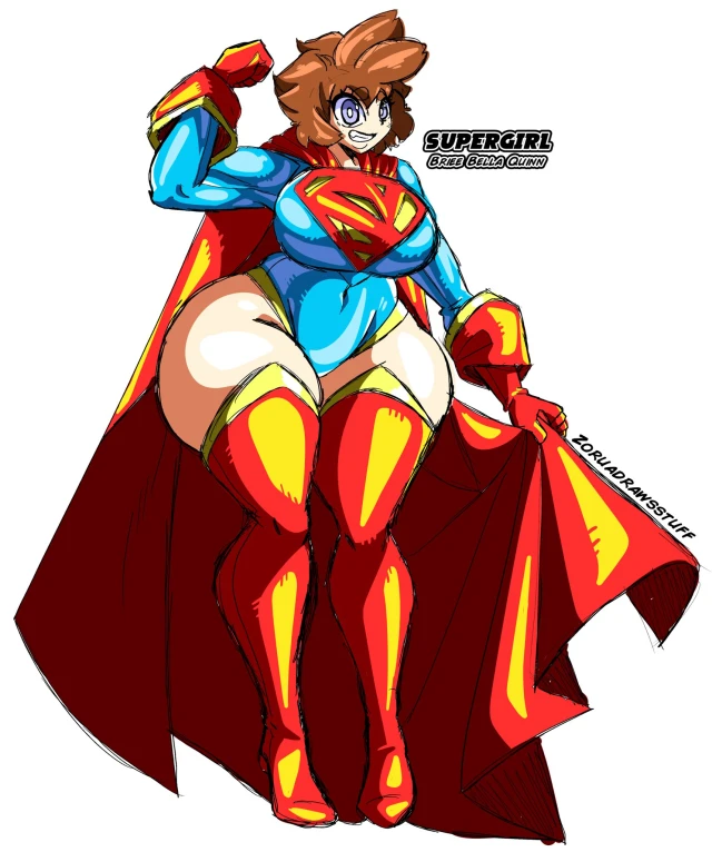 briee (zoruadrawsstuff),oc,original character,supergirl