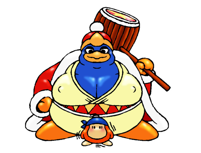 bandana waddle dee,king dedede,waddle dee