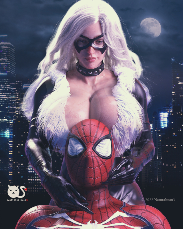 black cat (marvel),felicia hardy,peter parker,spider-man