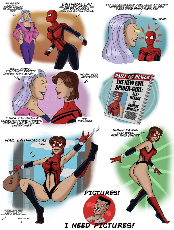 enthralla,mayday parker,spider-girl