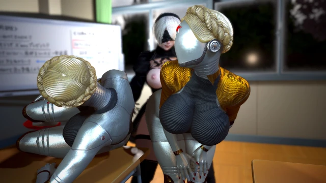 ekaterina nechayeva,left (atomic heart),right (atomic heart),the twins (atomic heart),yorha 2b