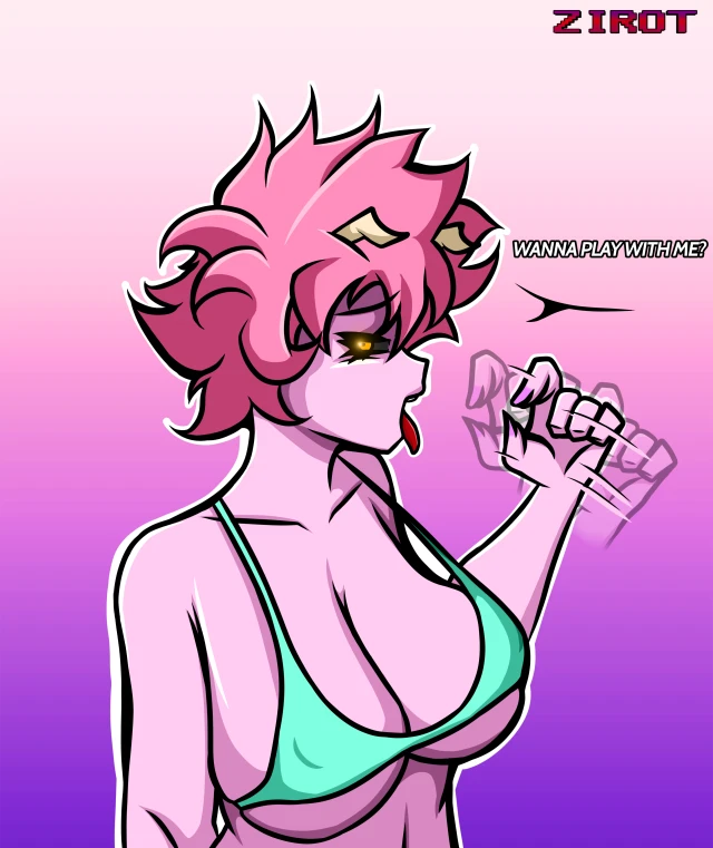 ashido mina,mina ashido