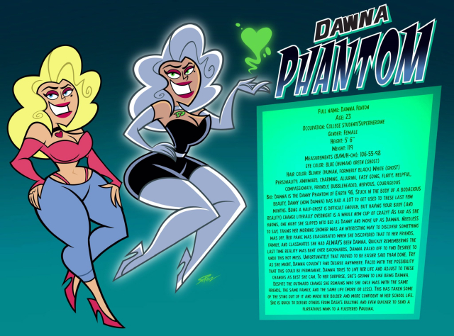 dawna fenton,dawna phantom,original character