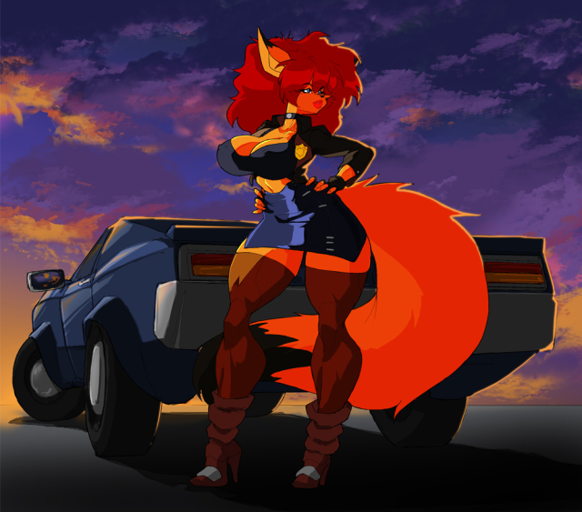 foxy mcfox,original character