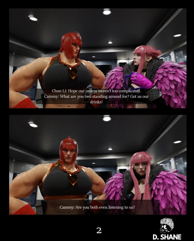 cammy white,chun-li,manon legrand,marisa rossetti